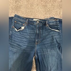 Abercrombie & Fitch High Rise Blue Jeans